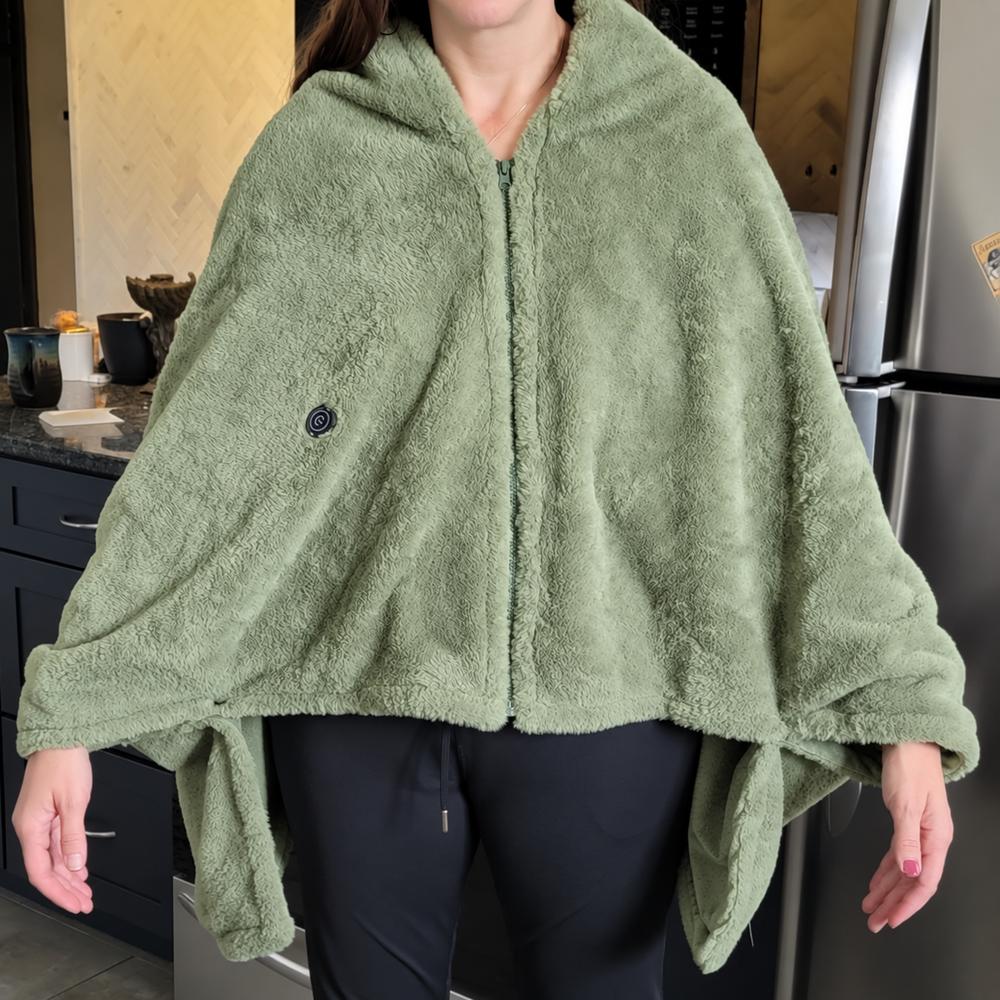 ⛄LIMITED-TIME 50% OFF‼️💞54K+ SOLD⭐🔥 USB HEATED WEARABLE SHAWL